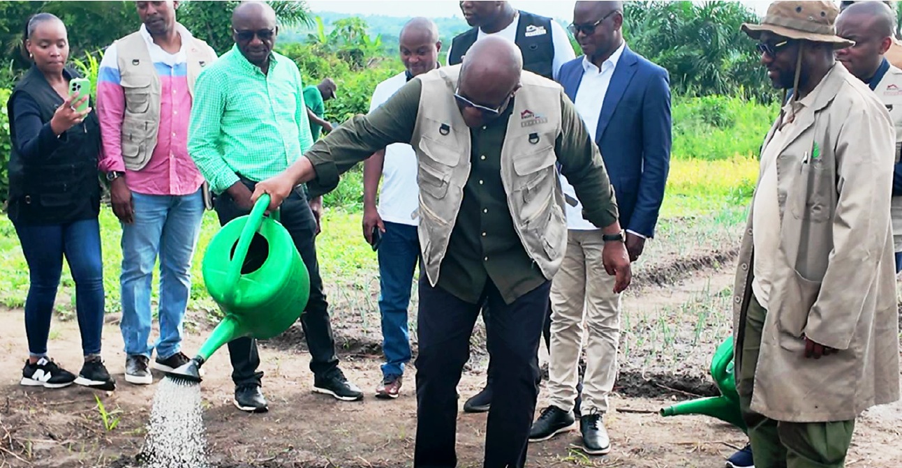 La Délégation de EQUITY BCDC en visite stratégique au site LATENBA/KATENDE